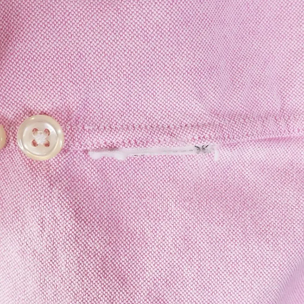 Polo Ralph Lauren Shirt Oxford Button Down Mens Size XXL SS Pink Solid